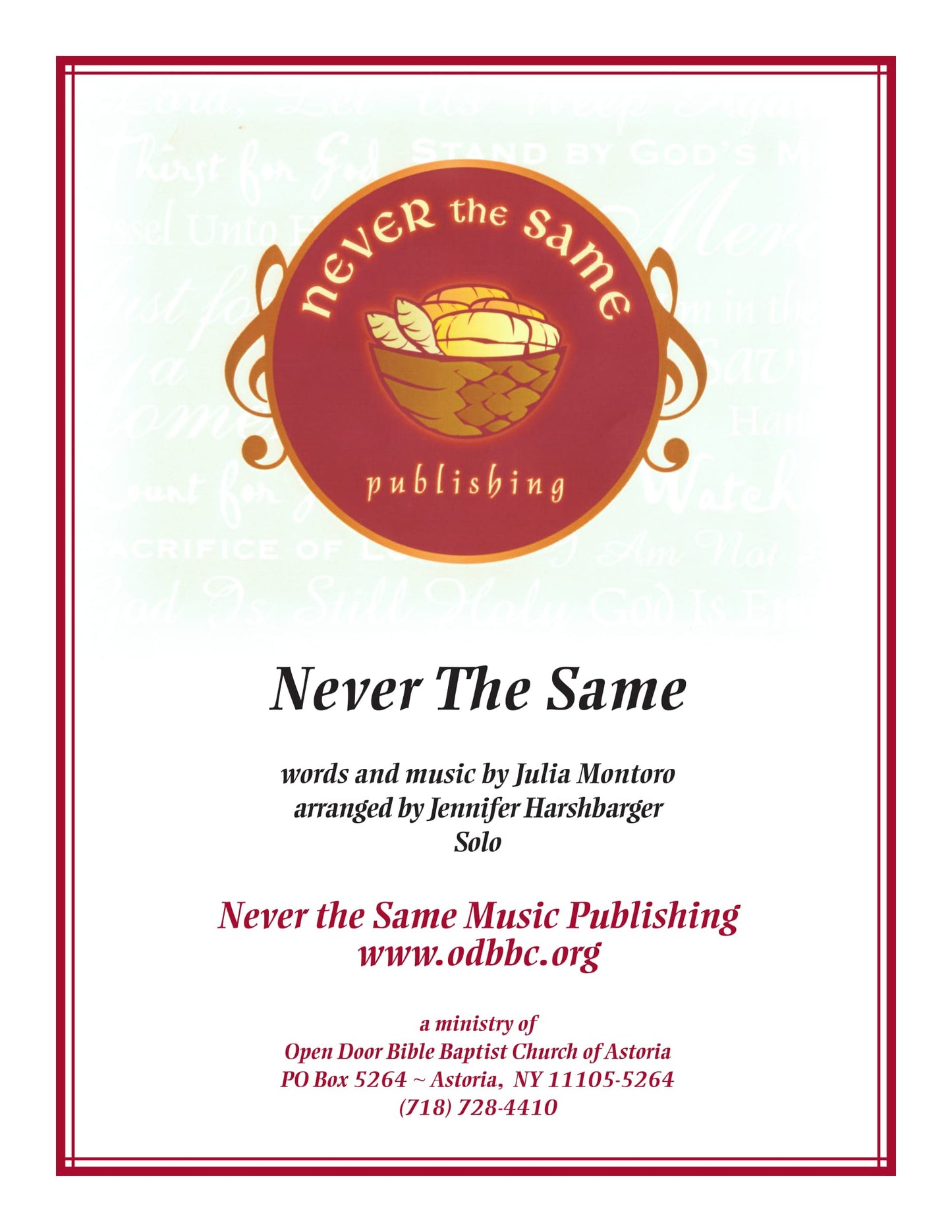 Never The Same